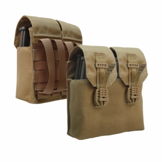 Porte-chargeur double G-36 / AK-47 | Couleur coyote | Elite Bags