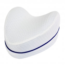 Coussin séparateur de jambes | Ergonomique | Transportable | Multifonctionnel | Mousse viscoélastique injectée | 25X23X15