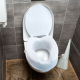 Rehausseur WC | Avec couvercle | Hauteur 14 cm | Blanc | Titan | Mobiclinic - Foto 4