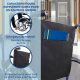 Fauteuil roulant | Pliable | Grande roue | Robuste | Bleu | Alcazaba | Mobiclinic - Foto 4