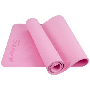 Tapis de yoga, Antidérapant, 181x61x0.6 cm, Flexible, TPE, Lavable
