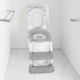 Siège de toilette enfant | Avec escaliers | Antidérapant | Réglable | Pliable | Lala | Gris et blanc | Mobiclinic - Foto 13