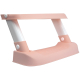Siège de toilette pour enfants | Avec escalier | Antidérapant | Réglable | Pliable | Lala | Rose et blanc | Mobiclinic - Foto 10