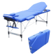 Table de massage pliante | Aluminium | Appui-tête | Portable | 186 x 60 cm | Massage | Bleu | CA-01 PLUS | Mobiclinic - Foto 1
