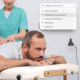 Table de massage pliante | Kinesithérapie | Bois | Revêtement similicuir | 186x60 cm | Crème | CM-01 Light | Mobiclinic - Foto 6