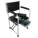 Chaise percée | Pliable | Avec couvercle | Acier chromé | Ebro | Mobiclinic - Foto 4