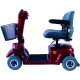 Scooter électrique handicapé | Auton. 34 km | Siège pivotant et pliable | 12V | Bordeaux | Piscis | Mobiclinic - Foto 2