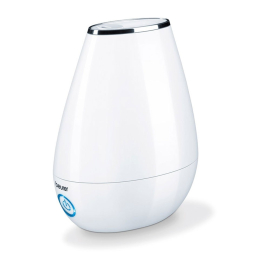 Humidificateur et diffuseur d'odeur | Vaporisateur ultra-sons | Blanc | Beurer