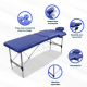 Table de massage pliante | Kinesithérapie | Appui-tête | Portable | Aluminium | 186x60cm | Bleu | CA-01 Light | Mobiclinic - Foto 7