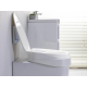 Réhausseur toilettes | Réhausseur WC | Avec Couvercle | Hauteur 10 cm | Aquatec 90 - Foto 2