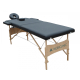 Table de massage pliante | Kinesithérapie | Bois | Revêtement similicuir | 186x60 cm | Noir | CM-01 Light | Mobiclinic - Foto 2