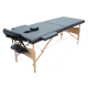 Table de massage pliante | Kinesithérapie | Bois | Revêtement similicuir | 186x60 cm | Noir | CM-01 Light | Mobiclinic - Foto 5
