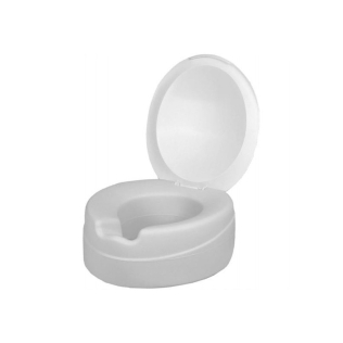 Rehausseur WC en mousse souple | Rehausseur WC 11 cm | Avec couvercle