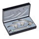 Kit de laryngoscope Ri-Modul | Lumière à vide XL 2.5V et lames 0, 1 et 2 | Mod. Macintosh F.O. bébé | Riester (8090) - Foto 1