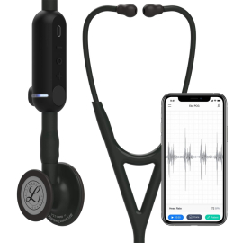 Stéthoscope numérique CORE (UE) | Logiciel Eko | 69cm | Noir | Littmann