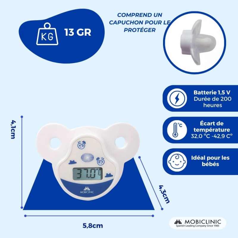 Baby Water Temperature Gauge, Forme Mignonne De Dessin Animé, Écran Led,  Affichage Numérique Avec Fonction D'avertissement - Bébé Et Maternité - Temu