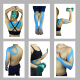 Kinesiotape | Bandage neuromusculaire | 5cm x 5m | Diverses couleurs | Mobitape | Mobiclinic - Foto 29
