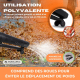 Aspirateur-souffleur rechargeable | 900 W | 3 en 1 | Déchiquetage | Avec poignée d'épaule | 6 vitesses | Mobiclean | Mobiclinic - Foto 6