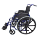 Fauteuil roulant manuel | Pliable | Accoudoirs amovibles | Bleu | Giralda | Mobiclinic - Foto 2