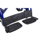 Fauteuil roulant manuel | Pliable | Accoudoirs amovibles | Bleu | Giralda | Mobiclinic - Foto 8