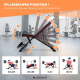 Banc d'entraînement multifonction | Pliable ultra compact | Max 120 kg | Ajustable | Poignée de transport | FlexFit | Mobiclinic - Foto 2