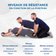 Pack Bikini Operation : Cardio complet | Vélo d'appartement | Pliable | Roue abdominale | Multifonctionnel | Mobiclinic - Foto 9