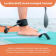 Planche paddle surf gonflable |320 x 83 cm | Pagaie réglable |Pompe |Sangle de sécurité |Sac à dos de voyage |Lilo | Mobiclinic - Foto 8