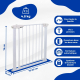 Barrière escalier porte| 76cm hauteur |Enfants |Pression| Fermer automatique |Double ouverture |Réglable 75-82| Raily|Mobiclinic - Foto 1