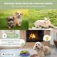 Mangeoire interactive pour chiens | Trois couches | 26x26x7,5 cm | Combattre l'ennui | Antidérapant | Jeu| Doggy| Mobiclinic - Foto 6