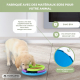 Mangeoire interactive pour chiens | Trois couches | 26x26x7,5 cm | Combattre l'ennui | Antidérapant | Jeu| Doggy| Mobiclinic - Foto 7
