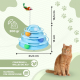 Jeu interactif pour chats | Stimulation sensorielle | Compact | Activité physique | Conception de la tour | Catplay | Mobiclinic - Foto 2