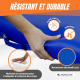 Table de massage pliante | Kinesithérapie | Bois | Revêtement similicuir | 186x60 cm | Bleu | CM-01 Light | Mobiclinic - Foto 1