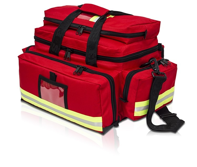 Sac de secours, équipement d’intervention, grande capacité, rouge, elite bags