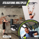 Barre de traction murale | Avec crochets pour accessoires | Kit d'ancrage inclus | Jusqu'à 250kg | Modèle K2 | Mobiclinic - Foto 4