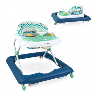 Trotteur | Réglable en 3 hauteurs | Pliable | Lumières et musique | Jouets | Rayo | Multicolore | Mobiclinic