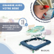 Trotteur | Réglable en 3 hauteurs | Pliable | Lumières et musique | Jouets | Rayo | Multicolore | Mobiclinic - Foto 6