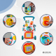 Trotteur | Jouets amovibles | Lumières et musique | Réglage de la vitesse | +6 mois | Master | Multicolore | Mobiclinic - Foto 4
