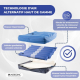 Coussin anti escarres à air | Alternance des cellules | Avec compresseur | Réglable | ARES | Mobiclinic - Foto 3