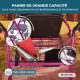 Déambulateur pliant | Siège et dossier | Aluminium | Panier | Pour personnes âgées | Rose | Prado | Mobiclinic - Foto 7