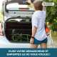 Déambulateur pliable | Siège et dossier | Aluminium | Panier | Pour les personnes âgées | Vert | Prado | Mobiclinic - Foto 4