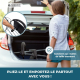 Déambulateur avec roues | Pliable | Aluminium | Freins aux poignées | Avec dossier et siège | Gris | Sofía | Mobiclinic - Foto 5