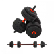 Paire d'haltères 30 kg | Réglable | 2 en 1 | Barre de connexion | Portable | Détachable | Mobimax | Mobiclinic - Foto 3