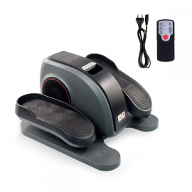 Mini vélo elliptique | 10 vitesses | Ecran LCD | Pédales antidérapantes | Gris | Veleta | Mobiclinic