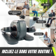Mini vélo elliptique | 10 vitesses | Ecran LCD | Pédales antidérapantes | Gris | Veleta | Mobiclinic - Foto 6