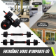 Paire d'haltères 20 kg | Réglable | 4 en 1 | Kettlebell | Barre de connexion | Portable | Mobimax | Mobiclinic - Foto 7