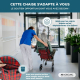 Fauteuil roulant de transfert | Pliant | Aluminium | Freins sur poignées | Carreaux écossais | Neptuno | Mobiclinic - Foto 3