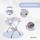 Table à langer | Hauteur réglable | Roues avec frein | Harnais de sécurité | Rangement | Pliable | Zoey | Mobiclinic - Foto 6