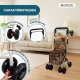 Déambulateur chariot de course | 4 roues | Pliable | Avec sac | Système de freinage | Avec imprimés | Coliseo | Mobiclinic - Foto 3