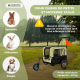 Remorque pour chien et chariot de transport | 2 x 1 | Housse imperméable | 40 kg | Oxford 600D| 123x67x100 cm | Mobiclinic - Foto 8