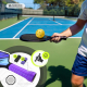 Ensemble de pickleball | 4 raquettes | 4 balles | Filet à roulettes | Sac de transport | Grip antidérapante | Mobiclinic - Foto 4